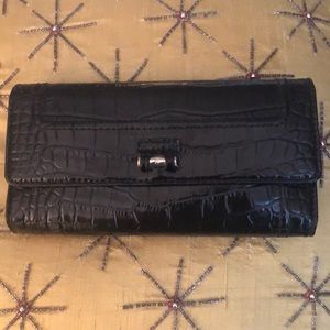 Guess Wallet with Checkbook Holder